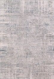 Dynamic Rugs CARSON 5224-105 Ivory and Blue